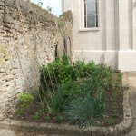 wbcGardenJune2011_02 The garden area by the church entrance